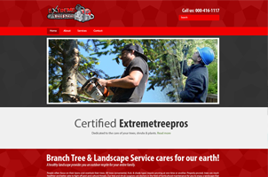 Tree cutter business website